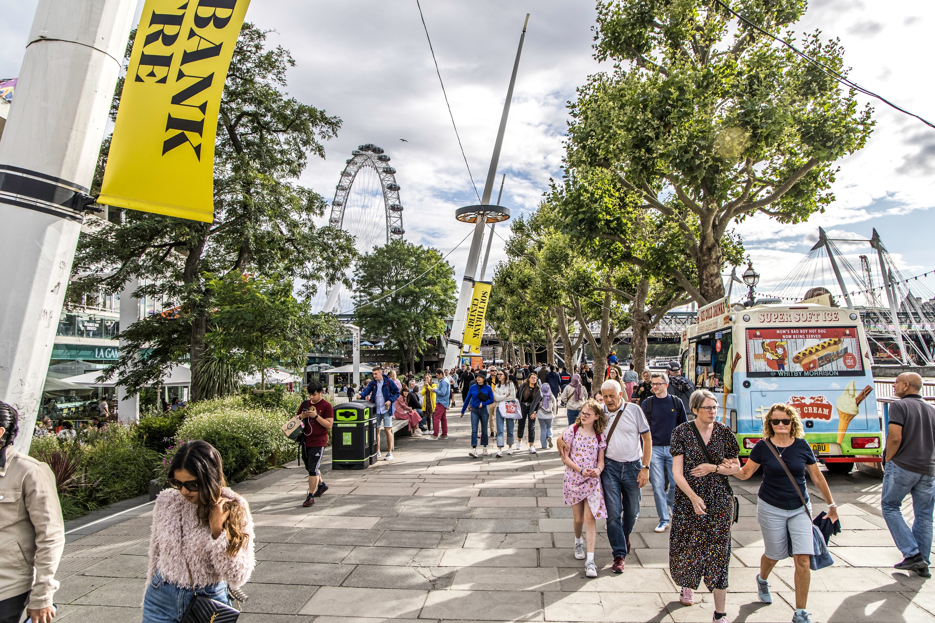 The Queen's Walk Southbank