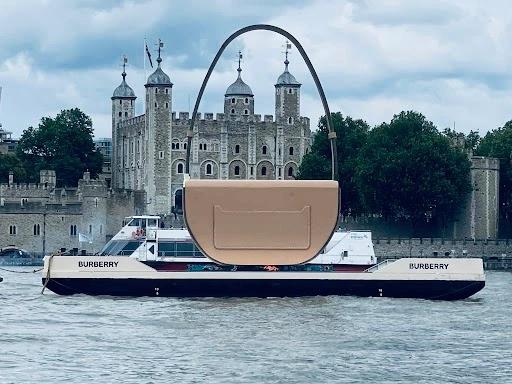 Burberry River Thames London Event Activation