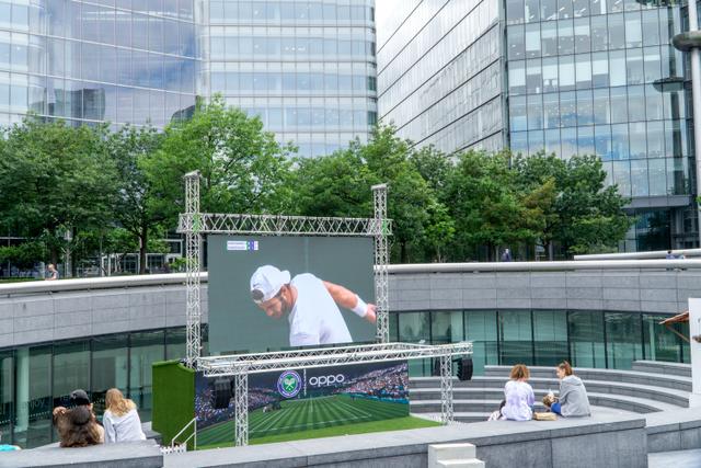 Wimbledon Live Screening Brand Spaces
